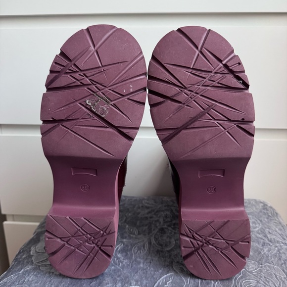 Camper Milah Burgundy Leather Chelsea Boots - Picture 5 of 5